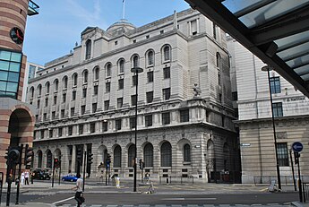 Midland Bank Headquarters, Poultry, London (1924)[55]