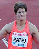 Martina Ratej Rang zwölf mit 59,76 m