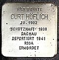 Stolperstein für Curt Höflich