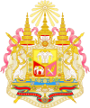 Großes Wappen des Königreichs Siam (Pravij Jumsai 1873. In: Ströhl 1871–1918)