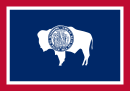 State flag of Wyoming