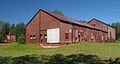 Sintering chamber (background left) and machine shop/warehouse