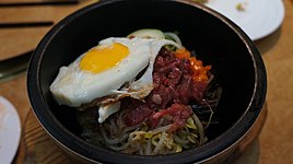 Nordkoreanisches Bibimbap, Pjöngjang 2014