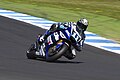 Ben Spies, riding his Yamaha YZR-M1 at the 2011 Australian Grand Prix.