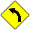 Curve to the left