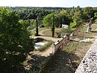 Jardins du château à Mauvezin.