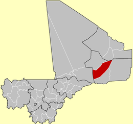 Circondario di Gao – Localizzazione