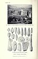 Excavations at Butmir, 16 August 1894. Bottom: artefacts found at Butmir.