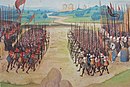 Schlacht von Azincourt am 25. Oktober 1415