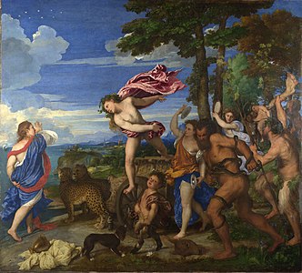 en:Bacchus and Ariadne, by تیسین