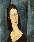 Amedeo Modigliani, Błękitne oczy (1917)