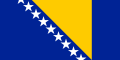 Bosnia-Hercegovinas flagg