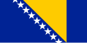 Bandeira da Bósnia e Herzegovina