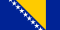 Bosnia-Hercegovinas flagg