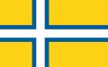 Unofficial flag of the Swedish county of Västra Götaland (or West Sweden in general)