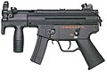 MP5K – eine Maschinenpistole, die in dieser Variante als Kurzwaffe gilt