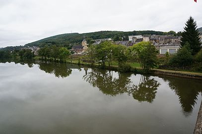 La Meuse et l'église.