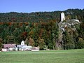 Ortsteil Sankt Anna mit Kirche und Ruine Vilsegg