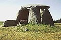 Dolmen di Barrocal, regione de Evora, Portugallu