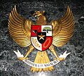 Garuda Pancasila di dalam Ruang Kemerdekaan Monas.