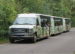 One of Point Pelee's shuttles