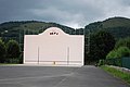 Open-air single walled fronton in Lecumberry.