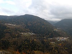 Skyline of Valfloriana