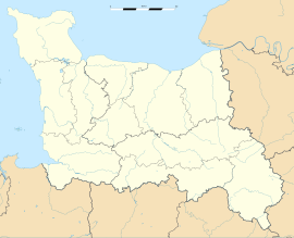 La Vendelée trên bản đồ Lower Normandy