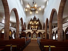 Kapelle in der Peterskirche. Die Kirche ist ein Sakralbau in der Schweizer Stadt Basel. Sie ist dem heiligen Petrus geweiht und dient nach Umnutzungen und Erneuerungen seit 1529 als evangelisch-reformierte Kirche.