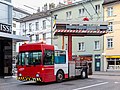 Turmwagen von Stadtbus Winterthur im Einsatz