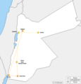 Parcours en Jordanie (étape 7 à 8)