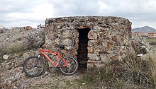 Búnker de Los Barberos (Palazuelos de Eresma), estratégico junto al río Eresma clave para cortar el avance republicano dirección Segovia