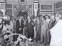 Beji Caid Essebsi at the Ministry of Foreign Affairs in 1981.