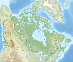 Map showing the location of Kouchibouguac National Park Parc national de Kouchibouguac (French)