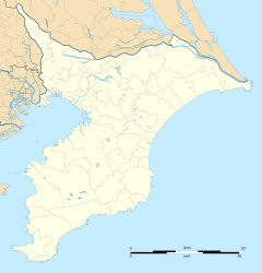 Ashikajima Station is located in Chiba Prefecture