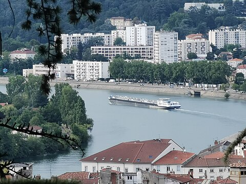 Le Rhône à Estressin