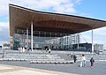 The Senedd building