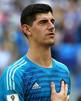 Courtois bij het WK 2018