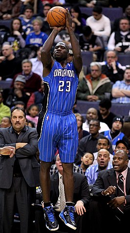 Richardson als speler van Orlando Magic in 2010