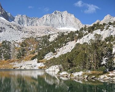 Mount Darwin is the highest summit of the Evolution Peaks of the Sierra Nevada.