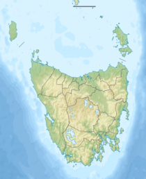 Meehan Range is located in Tasmania