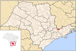 Kaart van Joanópolis Estância Turística de Joanópolis