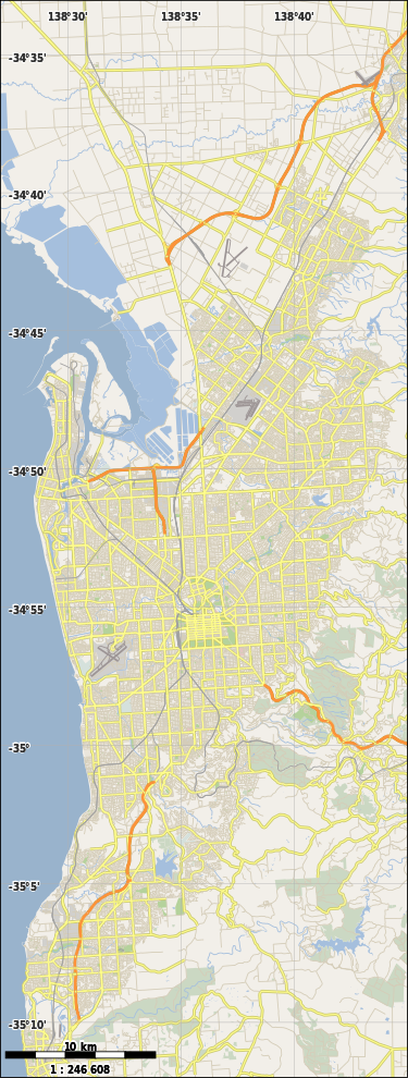 Football South Australia is located in Greater Adelaide