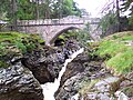 The Linn of Dee, et smalt gjel ved Braemar