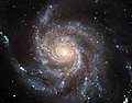 Foto der Spiralgalaxie Messier 101 vom Hubble-Weltraumteleskop.