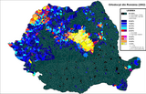 Eastern Orthodoxy in Romania (2002 census)