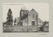 L'église avant 1914.