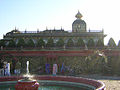 A side view of Prabhupada's Palace of Gold in June 2007.