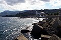 Vista del lungomare e del Santuario di Maria SS.ma delle Grazie