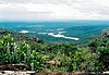 Rio Paraguaçu visto de longe.